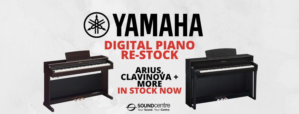 Yamaha Digital Piano + Keyboard Re-Stock!