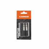 Armour ADAP2 1/8 to 1/4" Stereo Adaptor - 2 Pieces