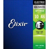 Elixir Optiweb Electric 10-46 Light Guitar Strings