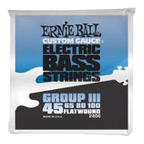 Ernie Ball Flatwound Group III  Bass 4 String Set - 45-100