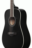Ibanez Artwood AW84 Acoustic Guitar - Weathered Black Open Pore