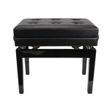 Crown Deluxe Height Adjustable Piano Bench With Storage
