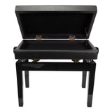Crown Deluxe Height Adjustable Piano Bench With Storage