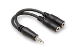 Hosa Y Cable - 3.5 mm TRS to Dual 3.5 mm TRSF