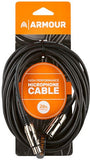 Armour CCP20U 20 Foot XLR Microphone Cable with Upgraded Connectors