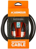 Armour NXXP10 Microphone Cable 10 Foot with Neutrik Connector XLR to XLR