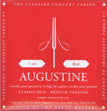 Augustine Classic Red Tie End Classical Guitar String Set - Regular Tension Trebles / Medium Tension Basses