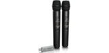 Behringer Ultralink ULM202USB 2.4G Dual Wireless Microphone System