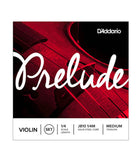 D'Addario Prelude Violin String Set 1/4 Scale Medium Tension
