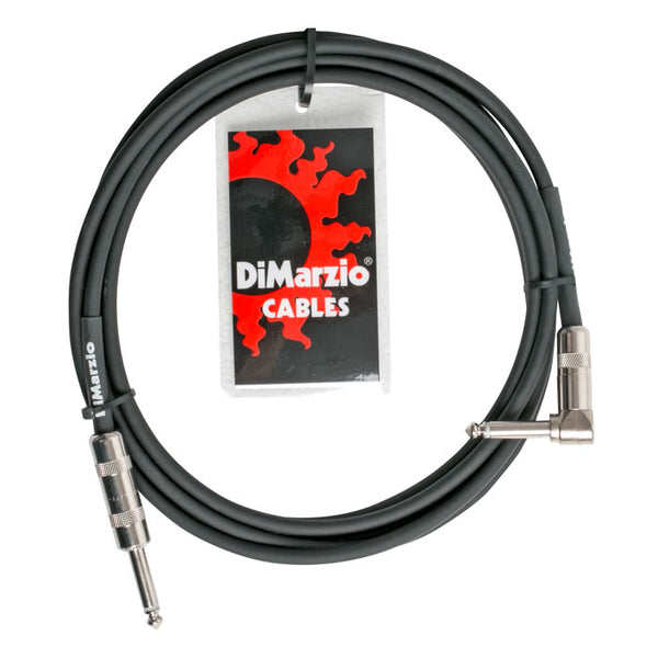 Dimarzio 10 Foot Straight Jack To Right Angled Jack Instrument Cable ...