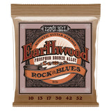 Ernie Ball 10-52 Rock & Blues Earthwood Acoustic Phosphor Bronze