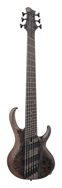 Ibanez BTB806MS Multi Scale 6 String Bass Transparent Gray Flat In 