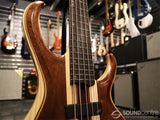 Ibanez Premium BTB1835 5 String Bass Guitar - Natural Shadow Low Gloss