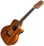 Martinez Southern Star Series MFPC-812C Folk Size 12 String Acoustic-Electric Guitar