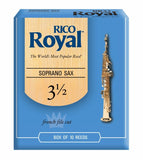 Rico Royal Soprano Saxophone Reeds - 10 Pack