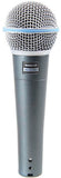 Shure Beta 58A Dynamic Lo Z Vocal Supercardioid Microphone