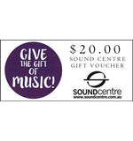 Sound Centre Gift Vouchers