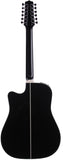 Takamine GD30CE Acoustic-Electric 12 String Guitar - Black Gloss