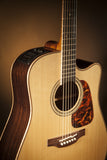 Takamine P7DC Acoustic-Electric Guitar - Natural