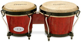 Toca Percussion Synergy 6 Inch Wooden Bongos - Red