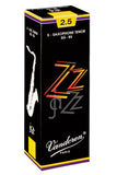 Vandoren ZZ  Jazz Tenor Saxophone Reeds - 5 Pack