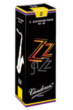 Vandoren ZZ  Jazz Tenor Saxophone Reeds - 5 Pack