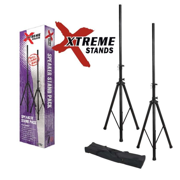Xtreme Speaker Stands Pack Includes 2 Stands and Bags Sound Centre