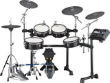 Yamaha DTX8K-X Electronic Drum Kit With TCS Silicone Heads - Black Forest