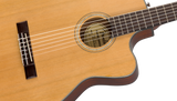 Fender CN-140SCE Nylon Thinline Acoustic-Electric Guitar - Natural