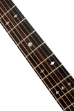 Saga A1GCE All Solid Spruce Sapele Acoustic-Electric Guitar w/ Hardcase - Natural