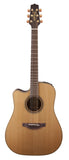Takamine Pro Series 3 Left Handed Dreadnought AC/EL Guitar with Cutaway in Natural Satin Finish