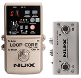 NU-X Core Stompbox Series Loop Core Deluxe Bundle Inc. Dual Foot Switch