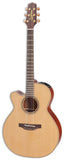 Takamine P3NCLH Left Handed NEX AC/EL Guitar with Cutaway in Natural Satin Finish