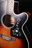 Takamine Thermal Top EF450CTTBSB NEX AC/EL Guitar with Cutaway in Brown Sunburst Gloss Finish