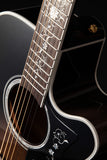 Takamine Thermal Top EF450CTTBSB NEX AC/EL Guitar with Cutaway in Brown Sunburst Gloss Finish