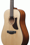 Ibanez AAD1012E Advanced Acoustic Guitar - Open Pore Natural