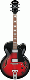 Ibanez AF75 Artcore Guitar - Transparent Red Sunburst
