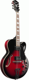 Ibanez AF75 Artcore Guitar - Transparent Red Sunburst