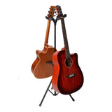 Fretz Heavy-Duty Self-Locking Double Guitar Stand