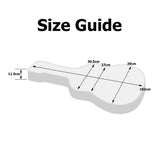 Fretz 4/4 Classical PolyFoam Guitar Case - Black