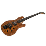 J&D LEGACY CB2/5   5-STR Mahogany Zebrano Bass Guitar