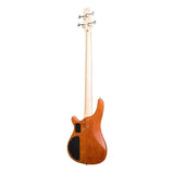 J&D RM4 - Solid Mahogany 24 Fret Active Bass Guitar