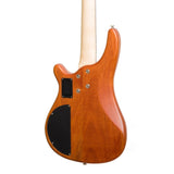 J&D RM4 - Solid Mahogany 24 Fret Active Bass Guitar