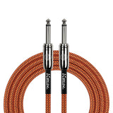 Kirlin 10ft Woven Orange Instr Cable