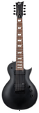 LTD EC-258 ECLIPSE 8 STRING BLACK SATIN