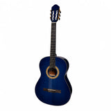 Martinez MC-SJ44GT-TBL SlimJim Full size classical with tuner Blue