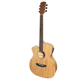MARTINEZ Spaltd Maple Left Hand acoustic with Pickup