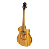 Martinez '41 Series' Folk Size Cutaway Acoustic-Electric Guitar - Jati-Teakwood