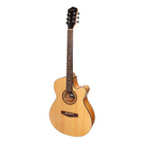 Martinez '41 Series' Folk Size Acoustic-Electric Guitar - Spruce/Mahogany
