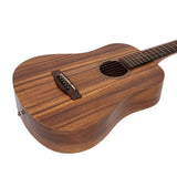 Martinez Acoustic Babe Traveller Guitar - Rosewood